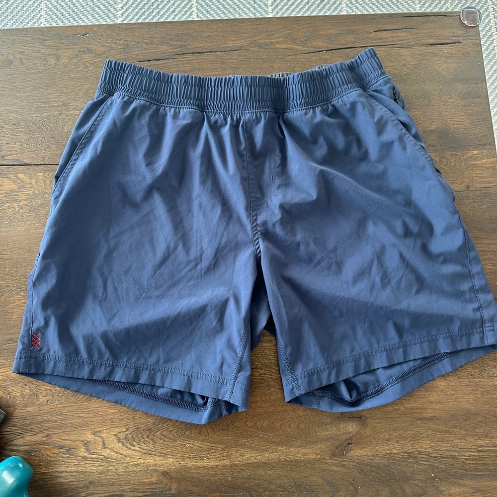RHONE Navy Men’s Swim Trunks